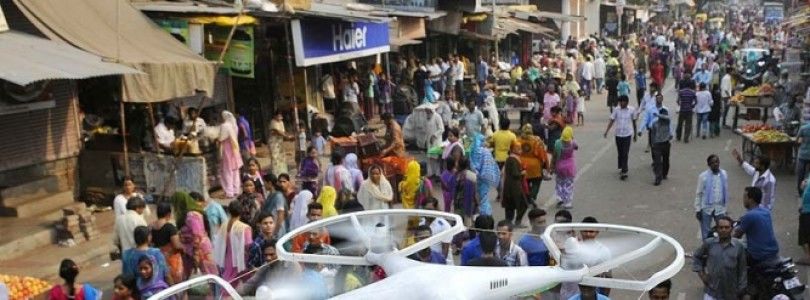La policía de Delhi prohibe totalmente el vuelo no tripulados