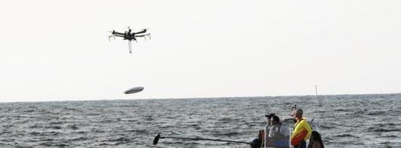 Probados los drones para prevenir los ahogos en el océano