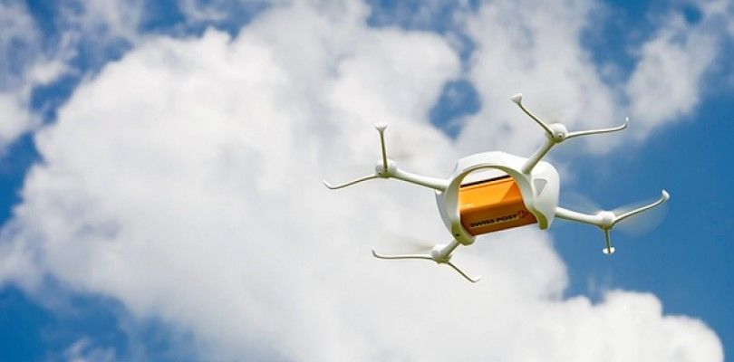 Suiza comienza las pruebas de la entrega de paquetería por medio de drones