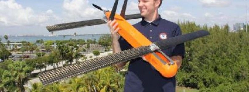 El dron que puede avisarnos de los huracanes para salvar vidas