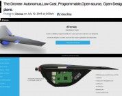 The Dronee, un proyecto de bajo coste, autónomo, programable y open source y open hardware