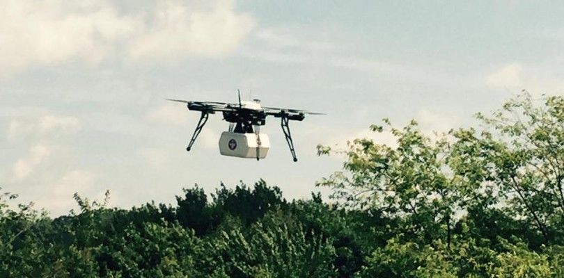Se realiza con éxito la primera entrega legalizada puerta-puerta con drones en Estados Unidos