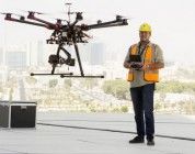 Usan drones con cámaras termales para localizar malos aislamientos en las Torres Etihad en Abu Dhabi