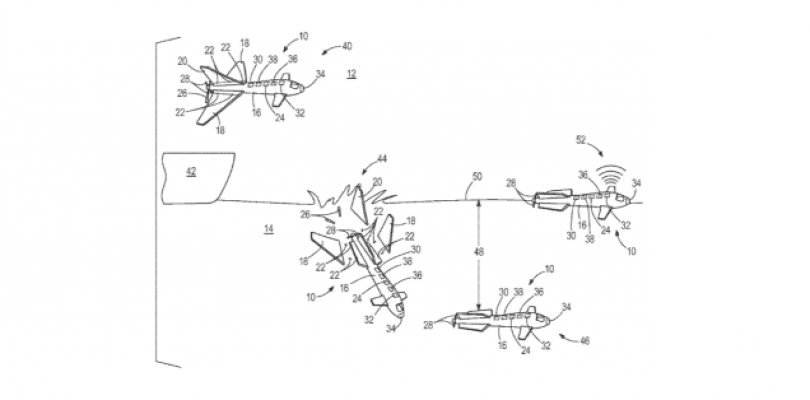 Boeing patenta un dron que se convierte en un submarino