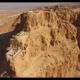 Vista de la fortaleza de Masada en 4K