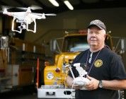 Los bomberos de Naches Heights consideran una interesante herramienta los drones después de sus pruebas