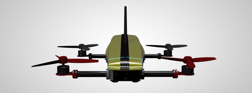 UNICORN-X, un dron de carreras muy llamativo