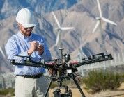 La supervisión de las turbinas de aire con drones, generará mas de 4.000 millones de dólares en 2024