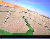 Cámara a bordo de “El verde FPV” en la final de la carrera de drones de Expodrónica