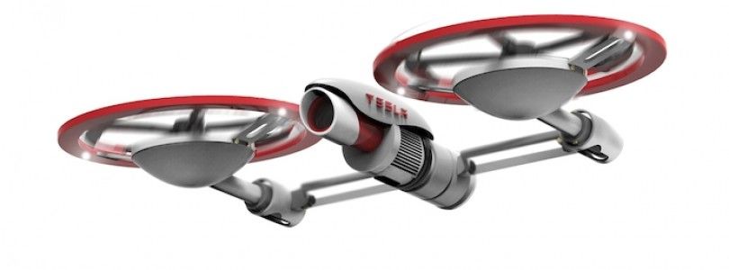 El dron de Tesla quiere revolucionar el mundo de los drones comerciales
