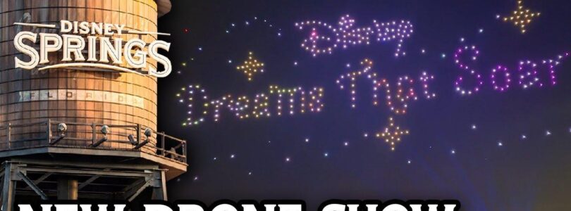Espectáculo Disney con drones