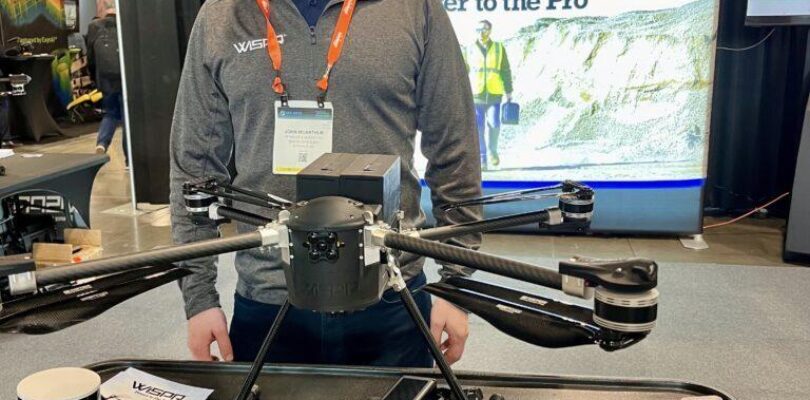 Sistema de estabilización Gremsy para el dron WISPR SkyScout