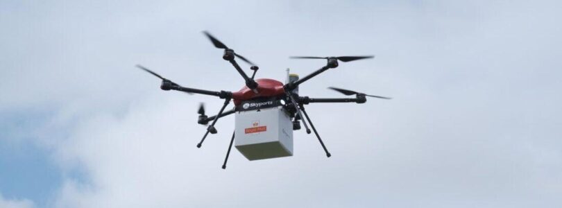 Un grupo investiga el potencial de los servicios de entrega con drones habilitados para 5G en regiones desatendidas del Reino Unido.